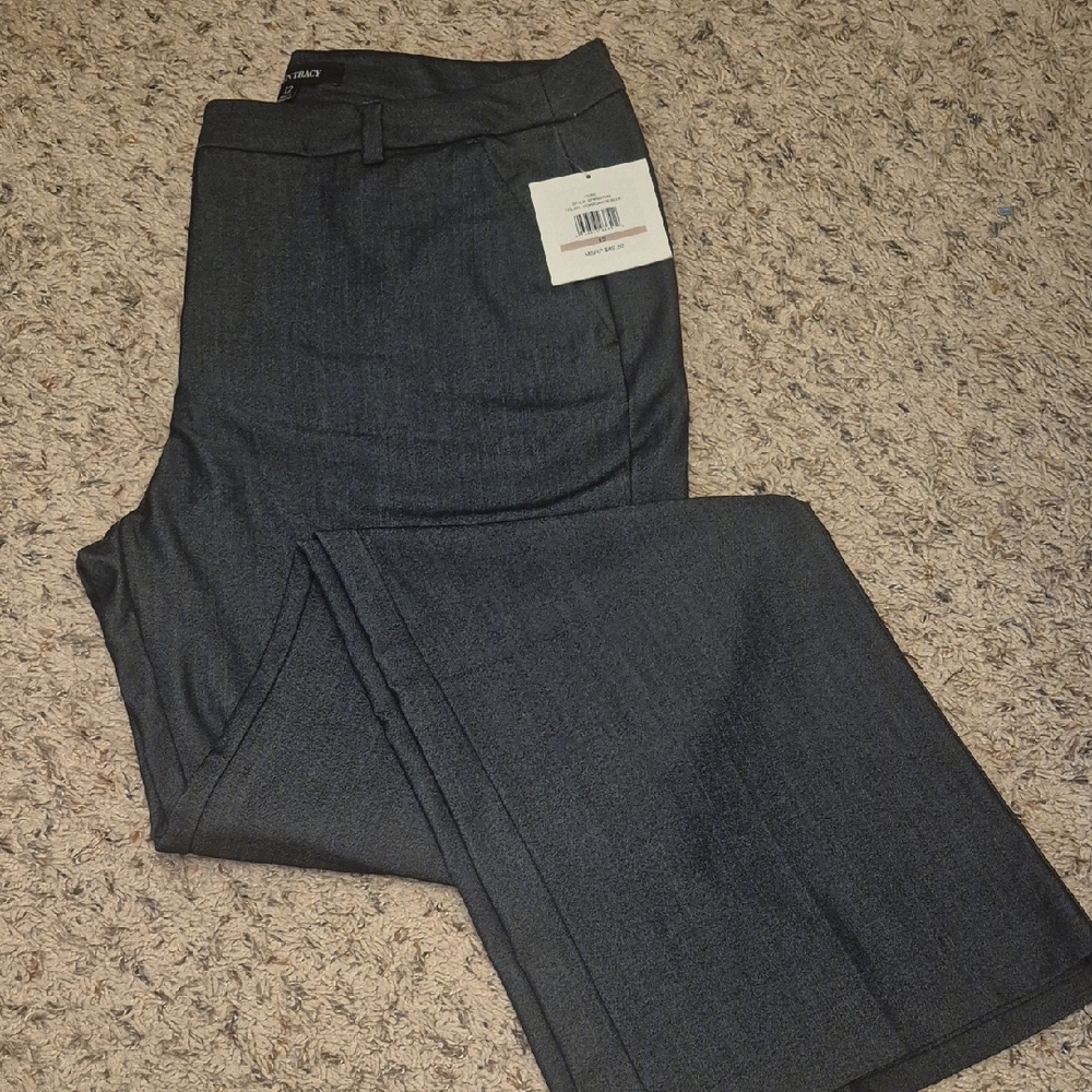 Ellen Tracy Dark Blue Trousers